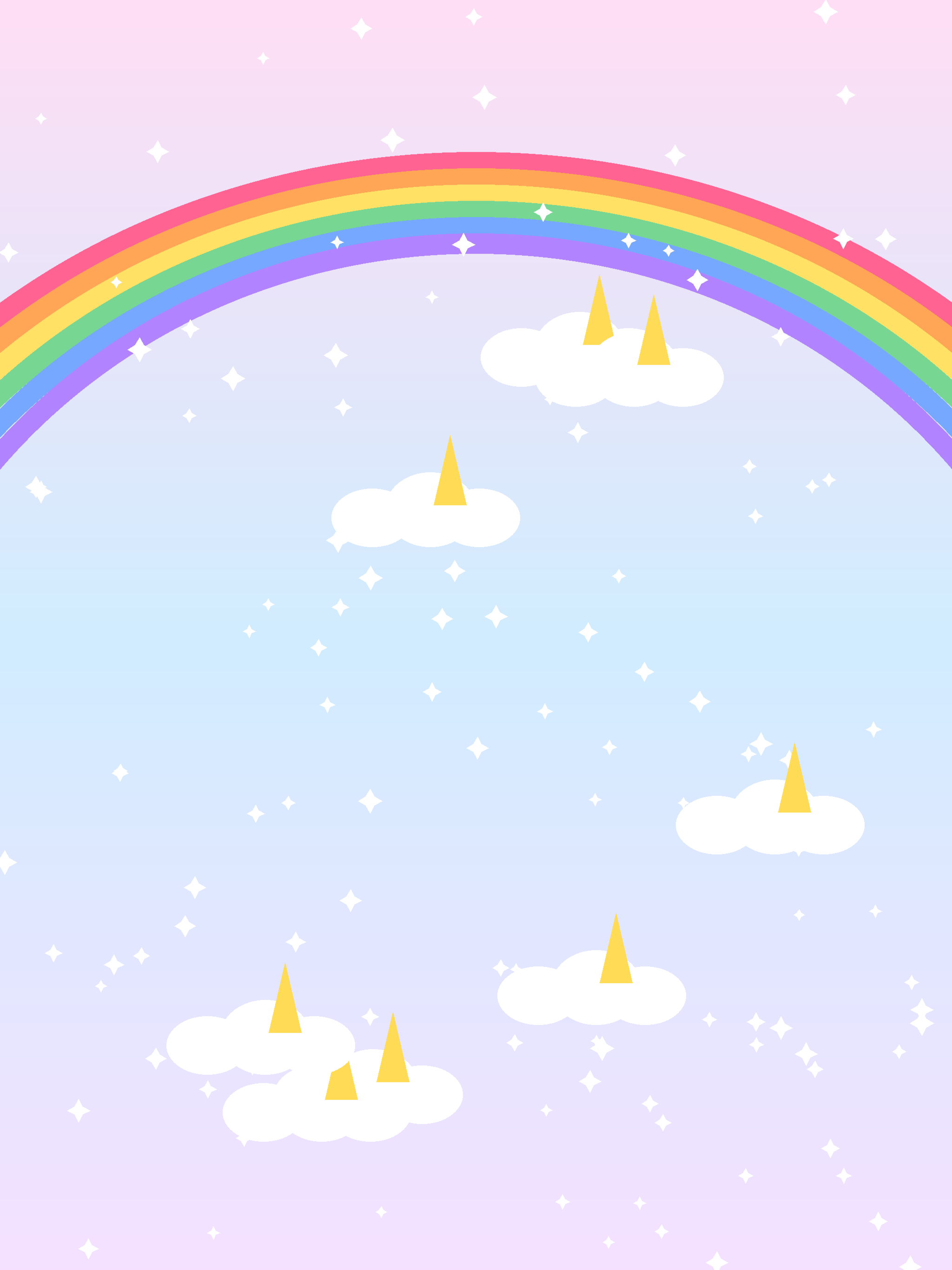 Rainbow Unicorn world theme