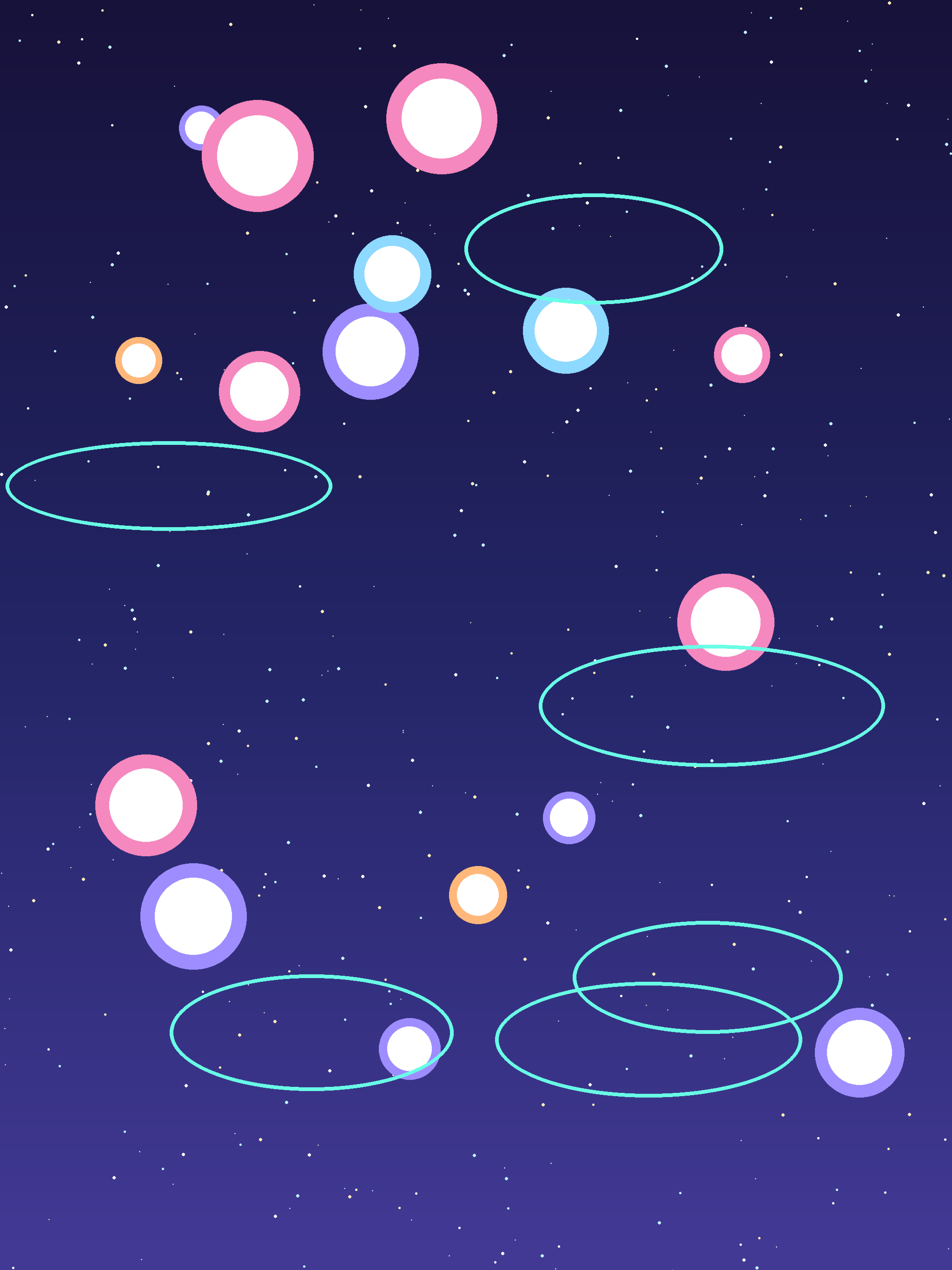 Stars and Space world theme